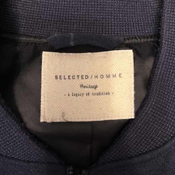 Wool Bomber Jacket - Picture 4 of 5